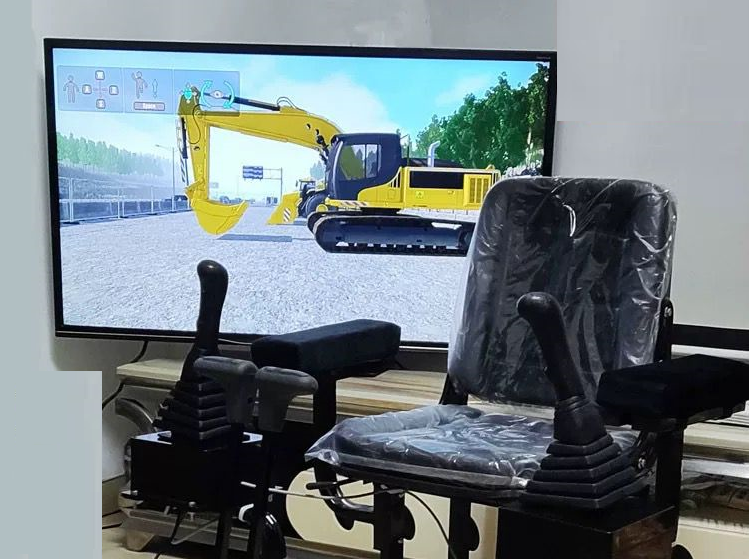 Excavator Driving Simulation